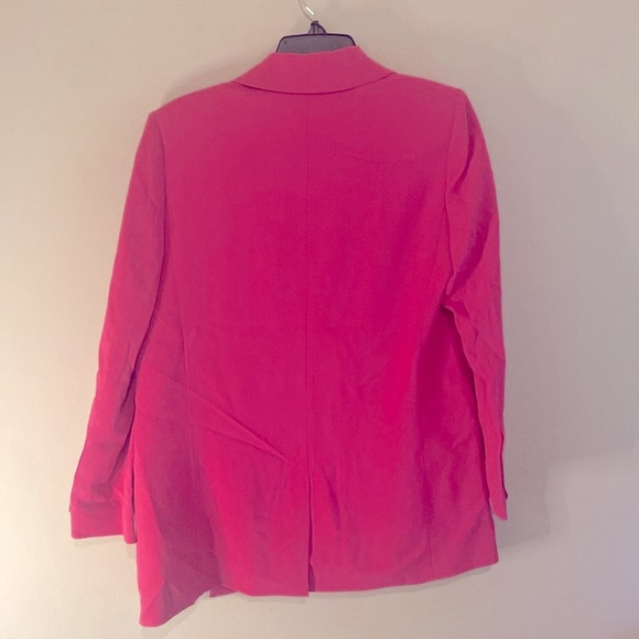 NWT Zadig & Voltaire Barbie Pink Career Silk Suit Retail $578 - Picture 5 of 5